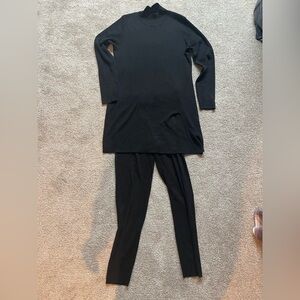 Cable & Gauge Black Knit Set